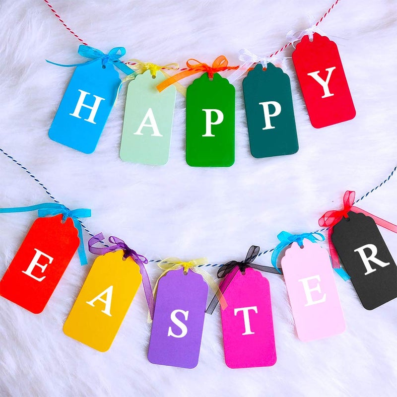 Supla 200 Pcs 20 Colors Gift Tags Sign with String Party Favor Paper Tags Escort Cards Wishing Tree Tags Name Place Cards Hanging Sign Tags Price Tags Labels Treats Tags Scrapbook Cards with Hole - Image 3